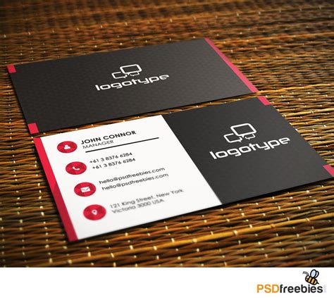 business card templates psd